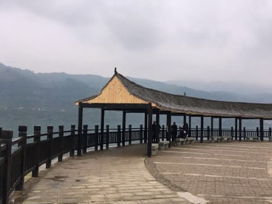 在大周十里滨湖长廊，看到如画景色，你们喜欢吗？